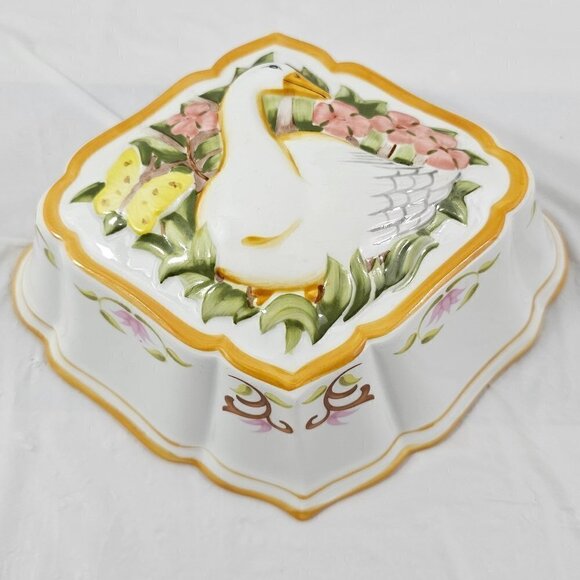 VINTAGE Le Cordon Bleu Franklin Mint GOOSE Gelatin Mold Home Accent Décor - Picture 9 of 16